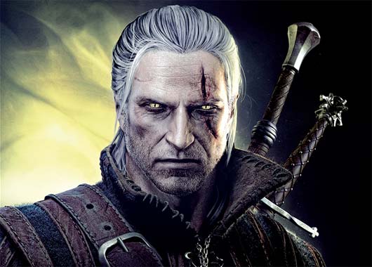 Geralt of Rivia in Dark Souls, screenshot, ps3