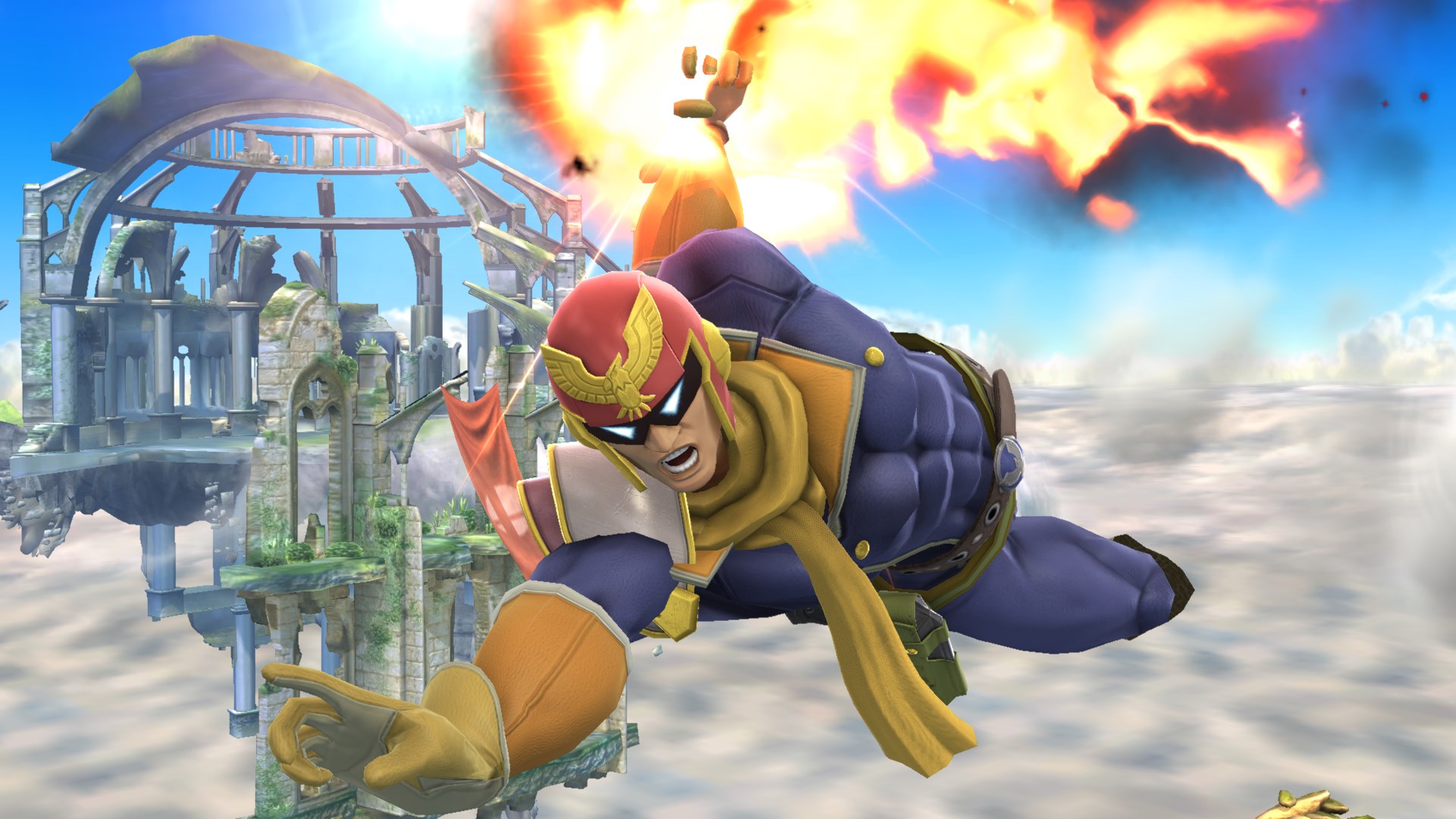 captain falcon super smash bros wii u